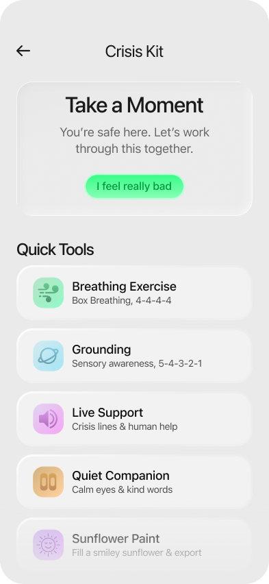 Box Breathing screen