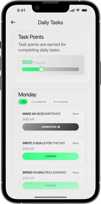 Changed app on iPhone